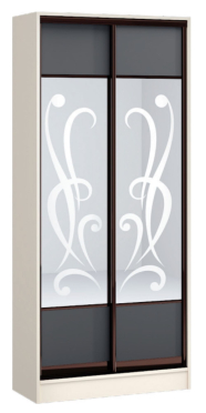 Шафа-купе Уні 900 мм дводверна