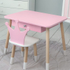 Дитячий столик і стільчиккорона  рожевий. Столик із шухлядою для олівців і розмальовок