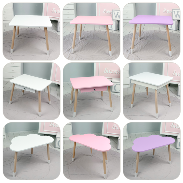 Дитячий столик хмаринка 46х70х40