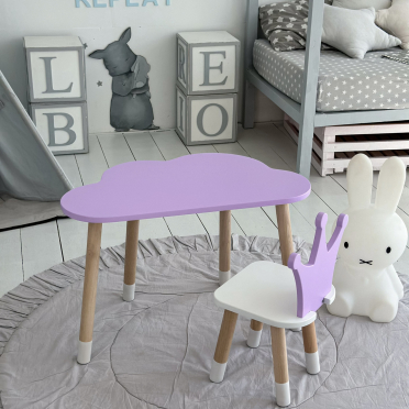 Дитячий столик хмаринка 46х70х40