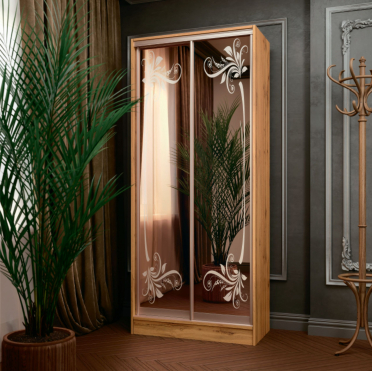 Шафа-купе Уні 900 мм дводверна