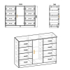 Комод 8+1