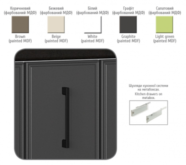 Кухня Медісон 1,6м