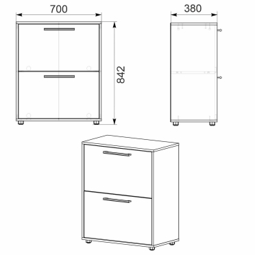 Тумба для взуття ТО 19