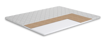 Матрац топпер Topper-futon 1/Топер-футон 1 кокос жакард
