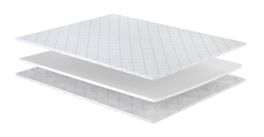 Матрац топпер Topper-futon 1/Топер-футон 1 бязь/жакард