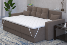 Матрац топпер Topper-futon 1/Топер-футон 1 кокос жакард