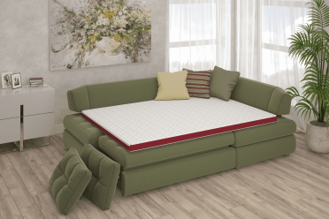 Матрац топпер Flip Granat cocos/Гранат кокос