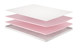 Матрац топпер Flip Granat/Гранат