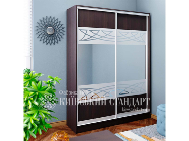 Шафа-купе Комбі 1500 мм