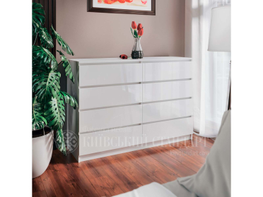 Комод #15 - 8Ш/БР МДФ