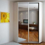 Шафа купе кутова 120