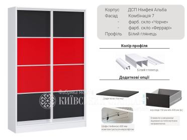 Шафа-купе Стандарт 1000 мм