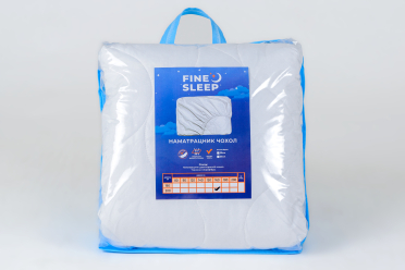 Наматрацник стьобаний Fine Sleep Звичайний з бортом 25 см