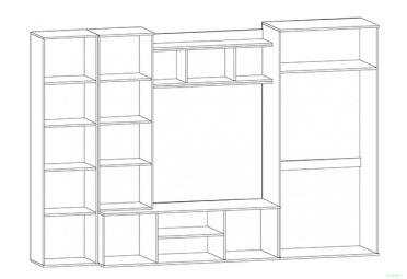 Стінка у вітальню Конго
